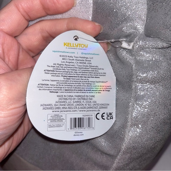 Squishmallows Disney 100 Steamboat Willie Mickey Plush - Picture 10 of 11